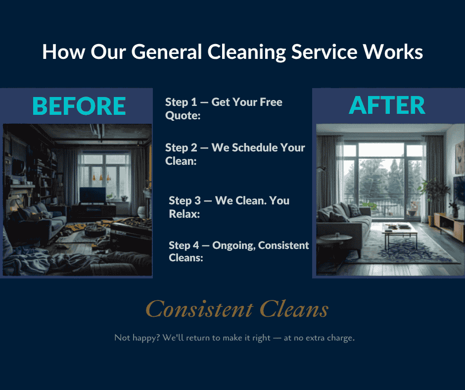 How Our General Cleaning Service Works