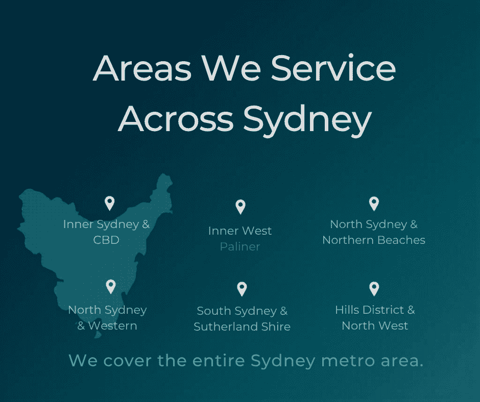 Areas We Service Across Sydney